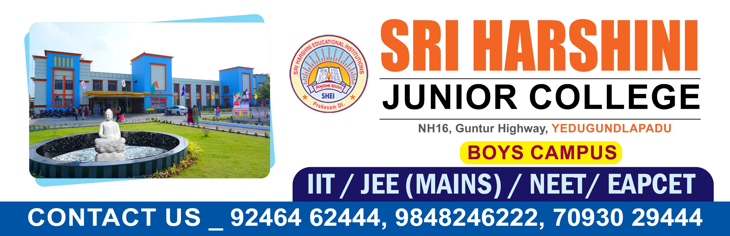 Sri Harshini Junior College, Yedugundlapadu Campus